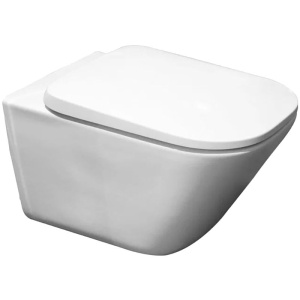 Унитаз подвесной Roca Gap 34647L000 безободковый, с микролифтом Унитаз подвесной Roca Gap 34647L000 безободковый, с микролифтом