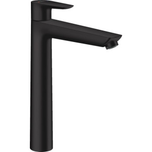 Смеситель для раковины Hansgrohe Talis E 240 71716670 с донным клапаном, матовый черный