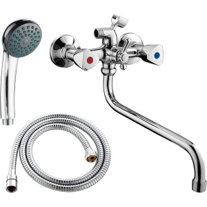 Смеситель для ванны с душем Fashun A2211 хром