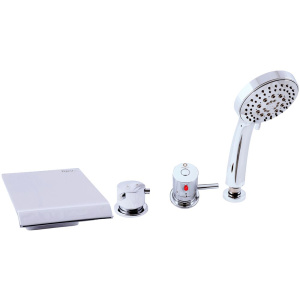 Термостатический смеситель Rav Slezak Termo DT273.5P на борт ванны, хром