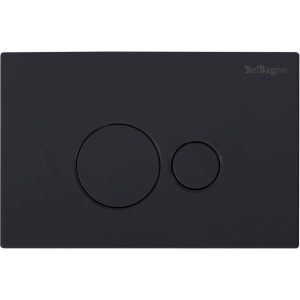 Кнопка смыва BelBagno BB084NERO черная матовая