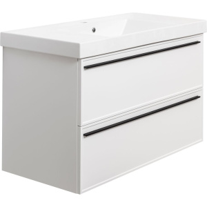 Тумба с раковиной La Fenice Elba Twin 100 белая
