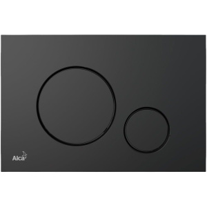 Кнопка смыва AlcaPlast Thin THIN M678 черный матовый
