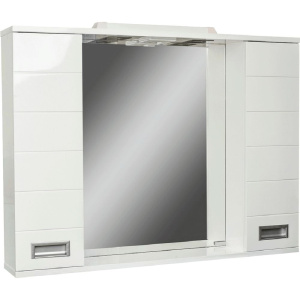 Зеркало Домино Cube 100 с подсветкой Зеркало Домино Cube 100 с подсветкой