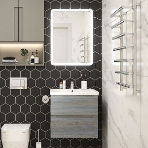 Мебель для ванной Art&Max Techno подвесная, 70, сосна Мебель для ванной Art&Max Techno подвесная, 70, сосна