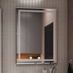 Зеркало CONTINENT Люкс 50х70, с подсветкой