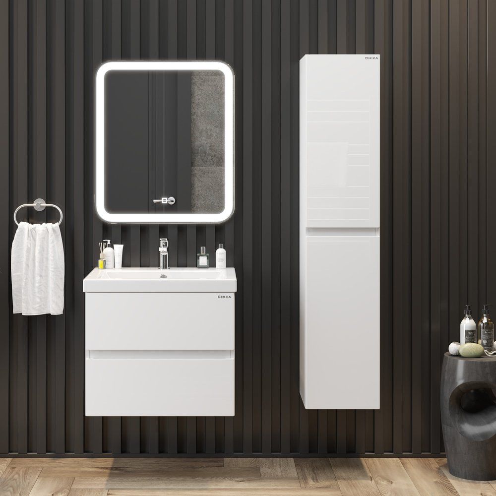 Купить Мебель для ванной Onika Эвада 60 в Москве с доставкой Мебель для ванной Onika Эвада 60