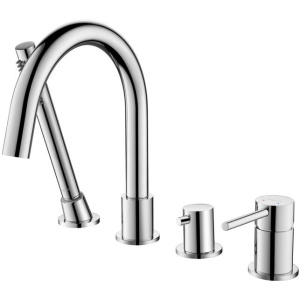 Смеситель на борт ванны Aquatek Европа AQ1348CR хром