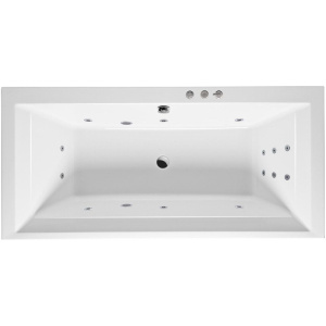 Акриловая ванна Excellent Crown Grand WAEX.CRG19.SMART 190x90 см, с гидромассажем, с каркасом, со сливом-переливом Акриловая ванна Excellent Crown Grand WAEX.CRG19.SMART 190x90 см, с гидромассажем, с каркасом, со сливом-переливом