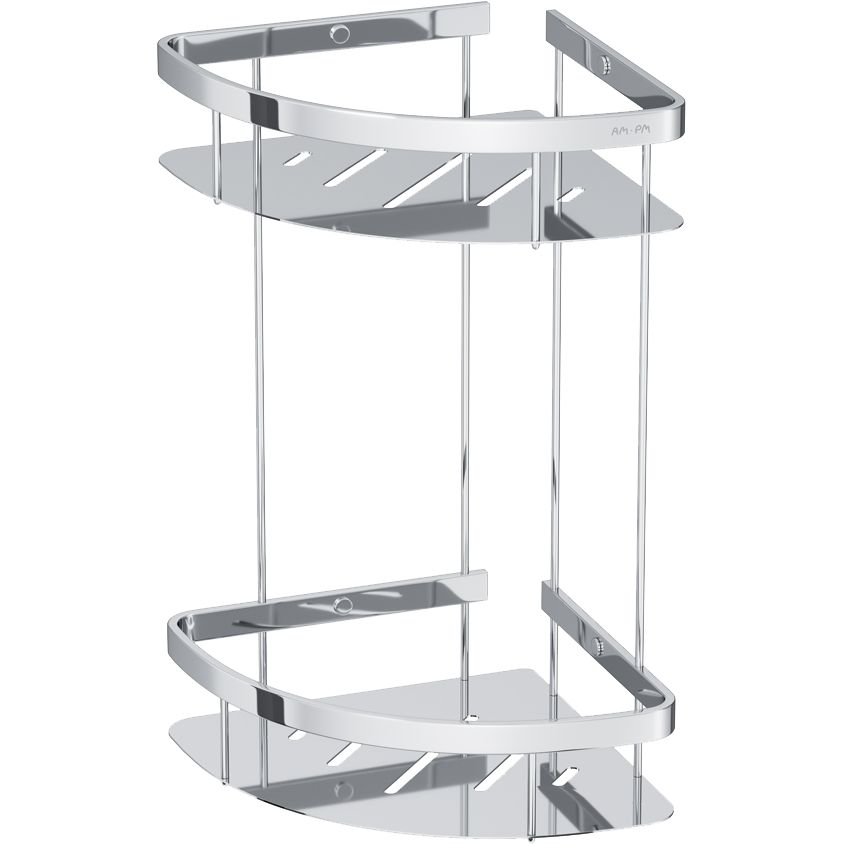 Полка AM.PM Sense L A7454200 2-ярусная, хром Полка AM.PM Sense L A7454200 2-ярусная, хром