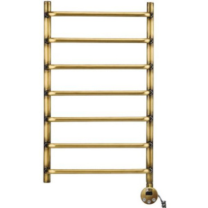 Полотенцесушитель электрический Domoterm Стефано П7 40x70, античная бронза, R Полотенцесушитель электрический Domoterm Стефано П7 40x70, античная бронза, R