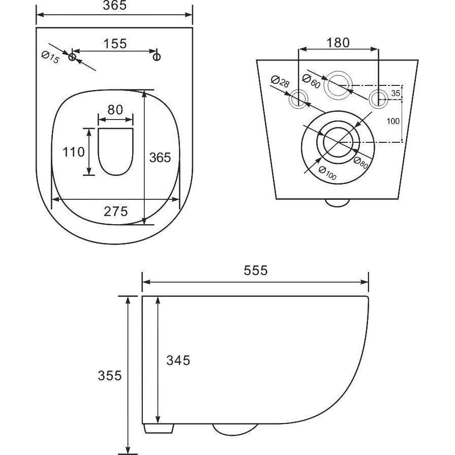 Купить Унитаз подвесной Art&Max Siena AM221CHR/SC с микролифтом, белый в Москве с доставкой Унитаз подвесной Art&Max Siena AM221CHR/SC с микролифтом, белый
