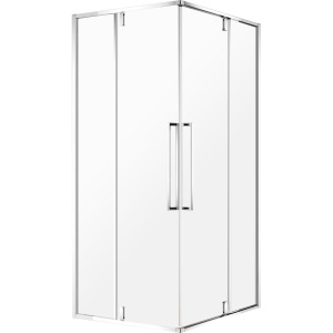 Душевой уголок AQUAme AQM7102 90х90, профиль хром