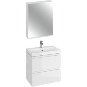 Мебель для ванной Cersanit Moduo slim 60 белая