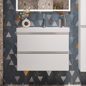 Тумба с раковиной SanStar Riana 70 подвесная