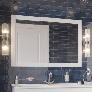 Зеркало Sanflor Ванесса 105, белое