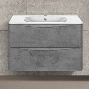 Тумба с раковиной Vincea Paola 80 бетон Тумба с раковиной Vincea Paola 80 бетон