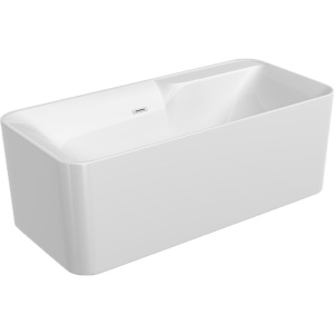 Акриловая ванна Sancos Sigma FB15 170x80 см, отдельностоящая, с каркасом, со сливом-переливом