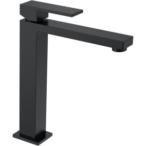 Смеситель для раковины Boheme Qubic 472-B matt black