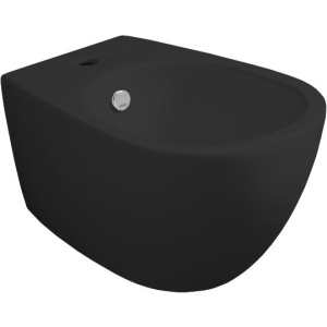 Биде подвесное Simas Vignoni VI19 nero matt*1 черное матовое Биде подвесное Simas Vignoni VI19 nero matt*1 черное матовое