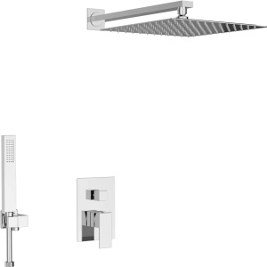 Душевой комплект D&K Bayern.Liszt DA1515701A04 С ВНУТРЕННЕЙ ЧАСТЬЮ, хром