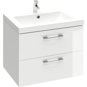 Тумба с раковиной Cersanit Lara 60 белая Тумба с раковиной Cersanit Lara 60 белая