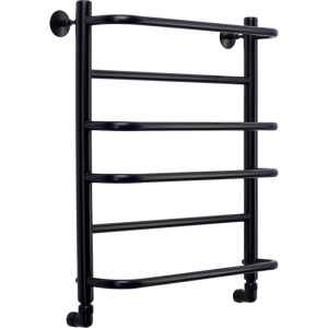 Полотенцесушитель водяной Comfysan Puro W-6 60х50 черный матовый