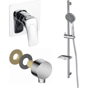 Комплект для ванной 3 в 1 Aquatek Вега AQ1076CR хром