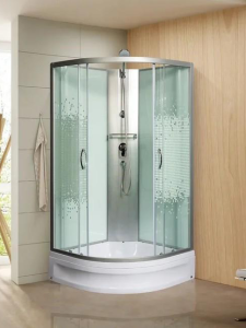 Душевая кабина с поддоном Полукруг МОНОМАХ Б/К 80/24 C МЗ (10000005756)