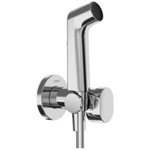 Комплект гигиенический душ со смесителем и скрытая часть Hansgrohe Bidette 29232000S хром Комплект гигиенический душ со смесителем и скрытая часть Hansgrohe Bidette 29232000S хром