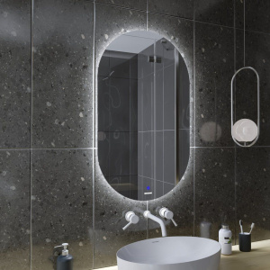 Зеркало Grossman Nero-промо 60 с подсветкой