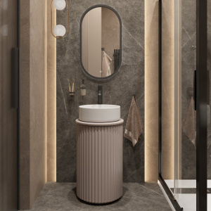 Мебель для ванной STWORKI Lotus 42 white Мебель для ванной STWORKI Lotus 42 white