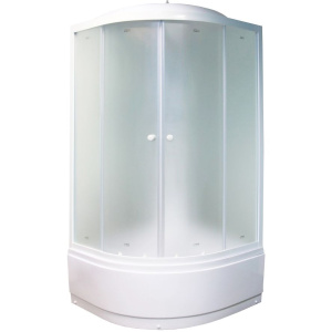 Душевая кабина Parly EF1021 100х100, профиль белый, стекло матовое Душевая кабина Parly EF1021 100х100, профиль белый, стекло матовое