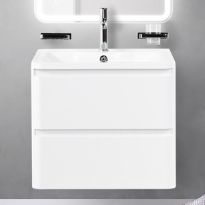 Тумба с раковиной BelBagno Albano 60 подвесная, bianco lucido