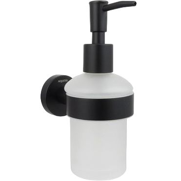 Дозатор Акватек Вега AQ4005MB матовый черный Дозатор Акватек Вега AQ4005MB матовый черный