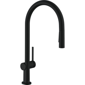 Смеситель для кухни Hansgrohe Talis M54 72800670 матовый черный Смеситель для кухни Hansgrohe Talis M54 72800670 матовый черный