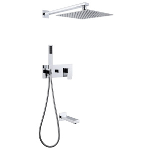 Душевой комплект Abber Daheim AF8217 С ВНУТРЕННЕЙ ЧАСТЬЮ, хром