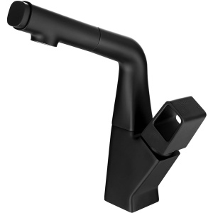 Смеситель для кухни Lemark Soul LM6008BL черный