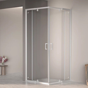 Душевой уголок RGW Passage PA-030, 800x800x1950, профиль хром