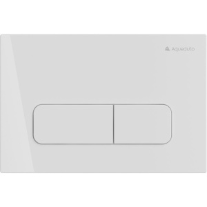 Кнопка смыва Aqueduto Forma FOR0110, европейский белый