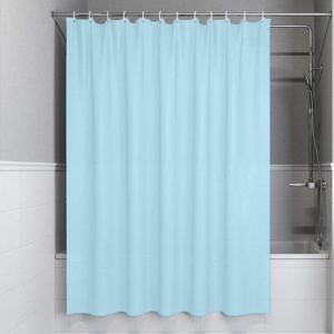 Штора для ванной IDDIS Promo P07PE18i11 200х180, голубая