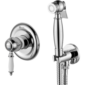 Гигиенический душ Lemark Villa LM4819C со смесителем, С ВНУТРЕННЕЙ ЧАСТЬЮ