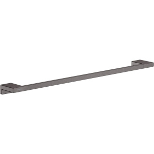Полотенцедержатель Hansgrohe AddStoris 41747340 шлифованный черный хром