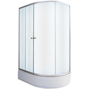 Душевой уголок Parly ZFM1201 L 120x80, с поддоном, левый, профиль хром