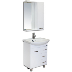 Тумба под раковину Sanita Лагуна 60 TLGN65 белая глянцевая Тумба под раковину Sanita Лагуна 60 TLGN65 белая глянцевая