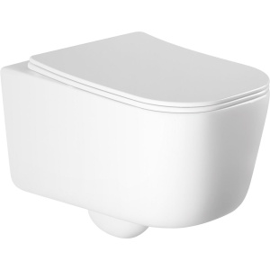 Унитаз подвесной Акватек Лугано AQ2002-00 безободковый