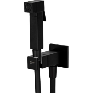 Гигиенический душ Remer Absolute Q64NO черный матовый, С ВНУТРЕННЕЙ ЧАСТЬЮ