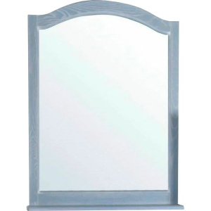 Зеркало ASB-Woodline Модерн 85 рошфор, белая патина, с полкой Зеркало ASB-Woodline Модерн 85 рошфор, белая патина, с полкой