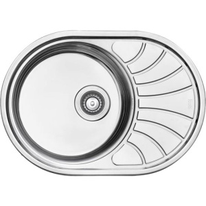 Мойка кухонная IDDIS Suno SUN65SDi77S, с сифоном