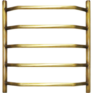 Полотенцесушитель водяной Domoterm Лаура П5 50x70, античная бронза